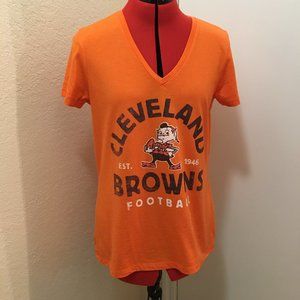 Fanatics Cleveland Browns Womens Tee, Size Large
